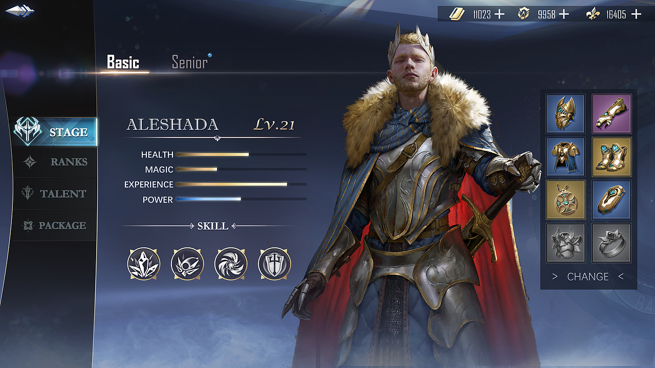 游戏ui习作-欧风风Glory（图ZMzI3MDAzNzQ0） - 游戏UI - 站酷设计师蟹君原创素材 - 站酷ZCOOL