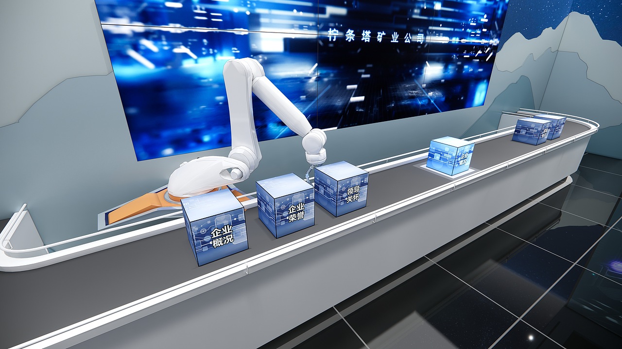 陕煤集团神木柠条塔矿业有限公司智能化数字展厅（图ZMzQ0MzczODE2） - 展陈设计 - 站酷设计师野猫上树原创素材 - 站酷ZCOOL