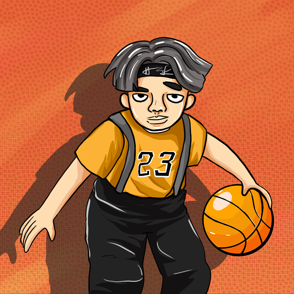 ikun插画（图ZMzE4MjYzNTM2） - 创作习作 - 站酷设计师世界啊小骗子原创素材 - 站酷ZCOOL