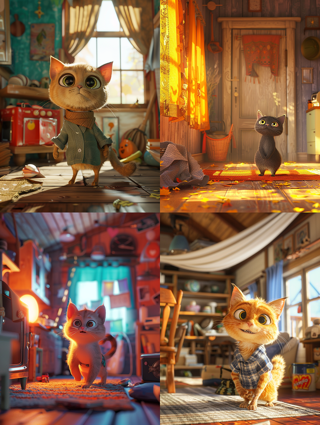 Midjourney生成 AI创作——可爱卡通女孩形象（图ZMzYyOTk2MTM2） - AI作品 - 站酷设计师格格茶部落原创素材 - 站酷ZCOOL