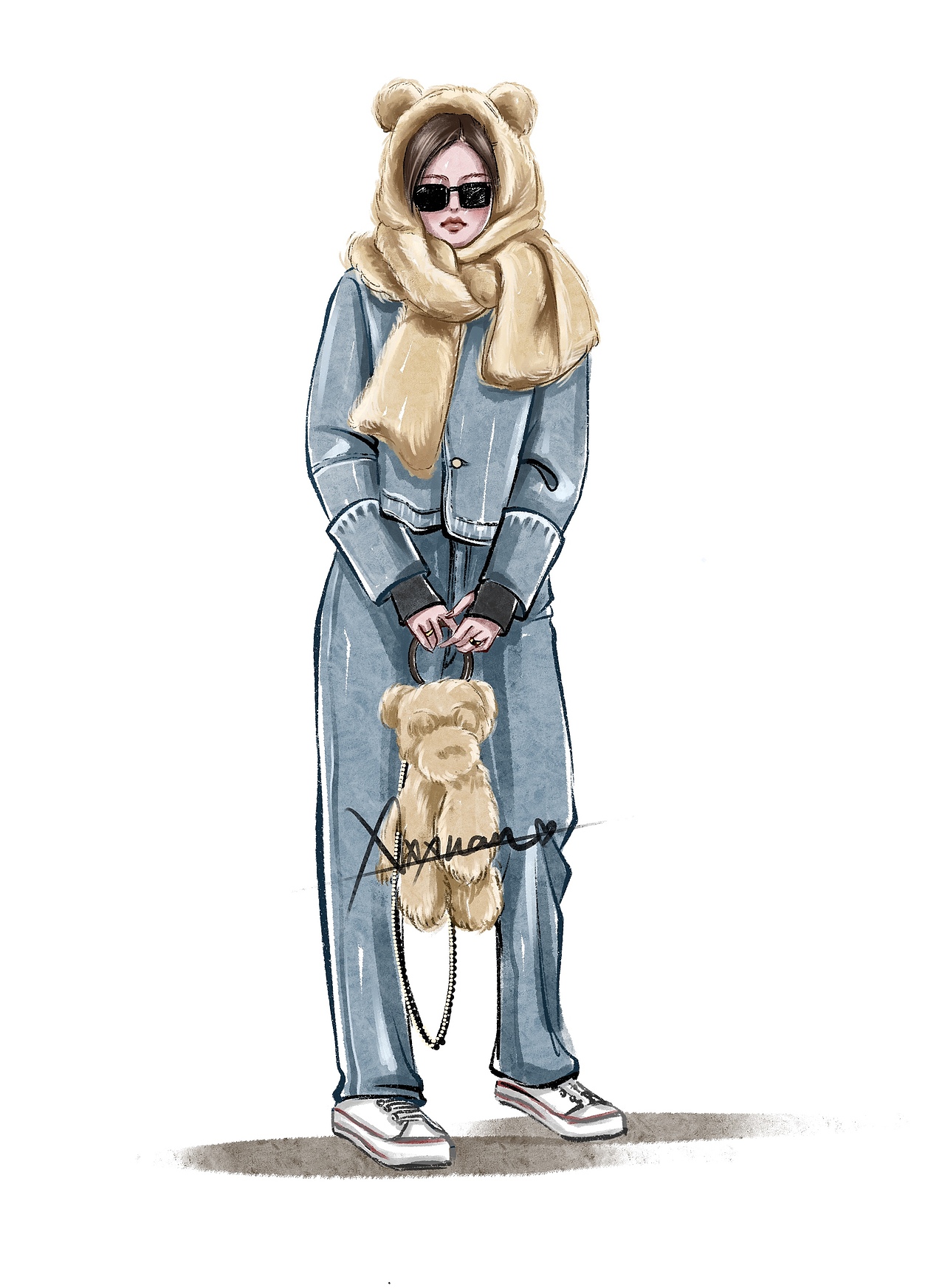 时尚插画|bp系列