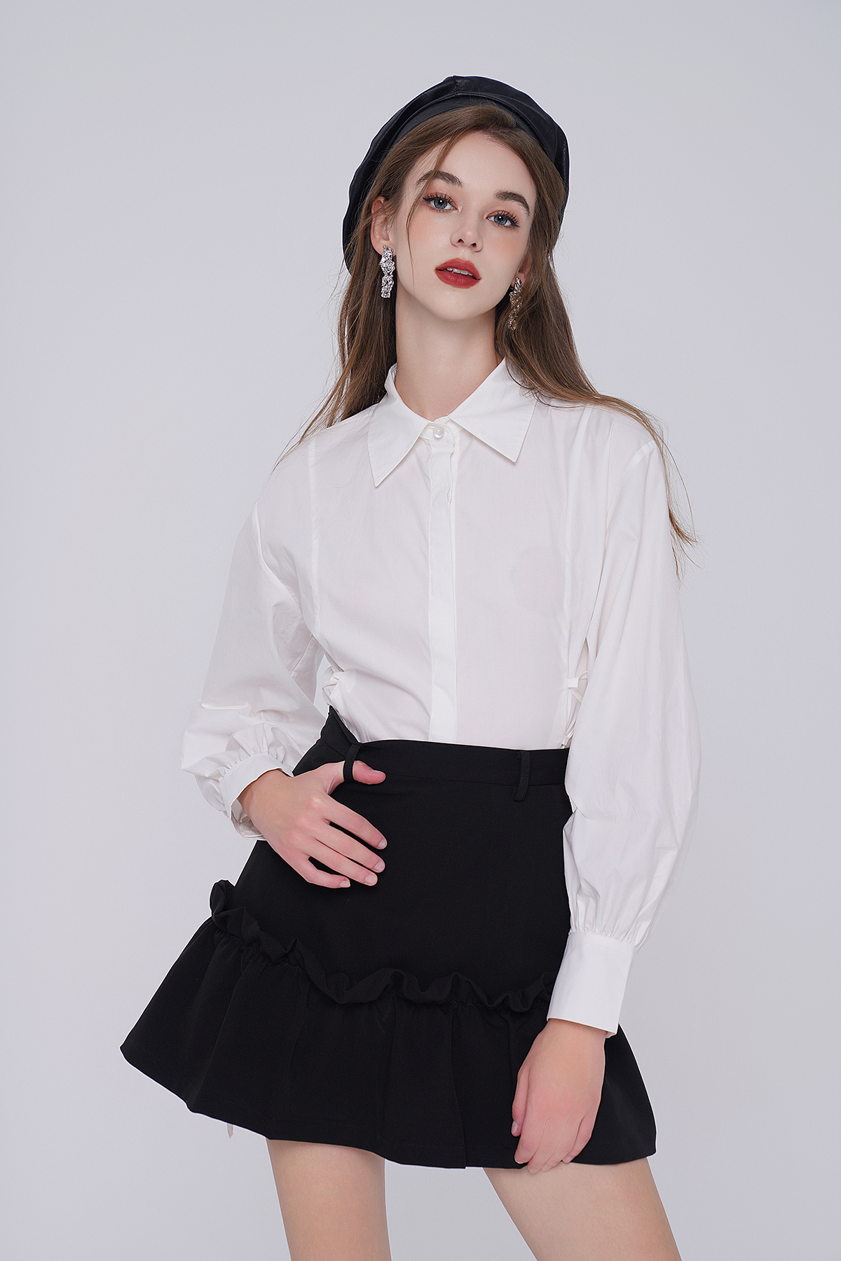 服装look人像修图系列_修图师小无-站酷zcool