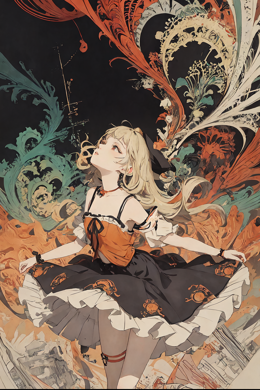 美丽的混乱曲（图ZMzM4MTc4NjUy） - AI作品 - 站酷设计师诺桑梓原创素材 - 站酷ZCOOL