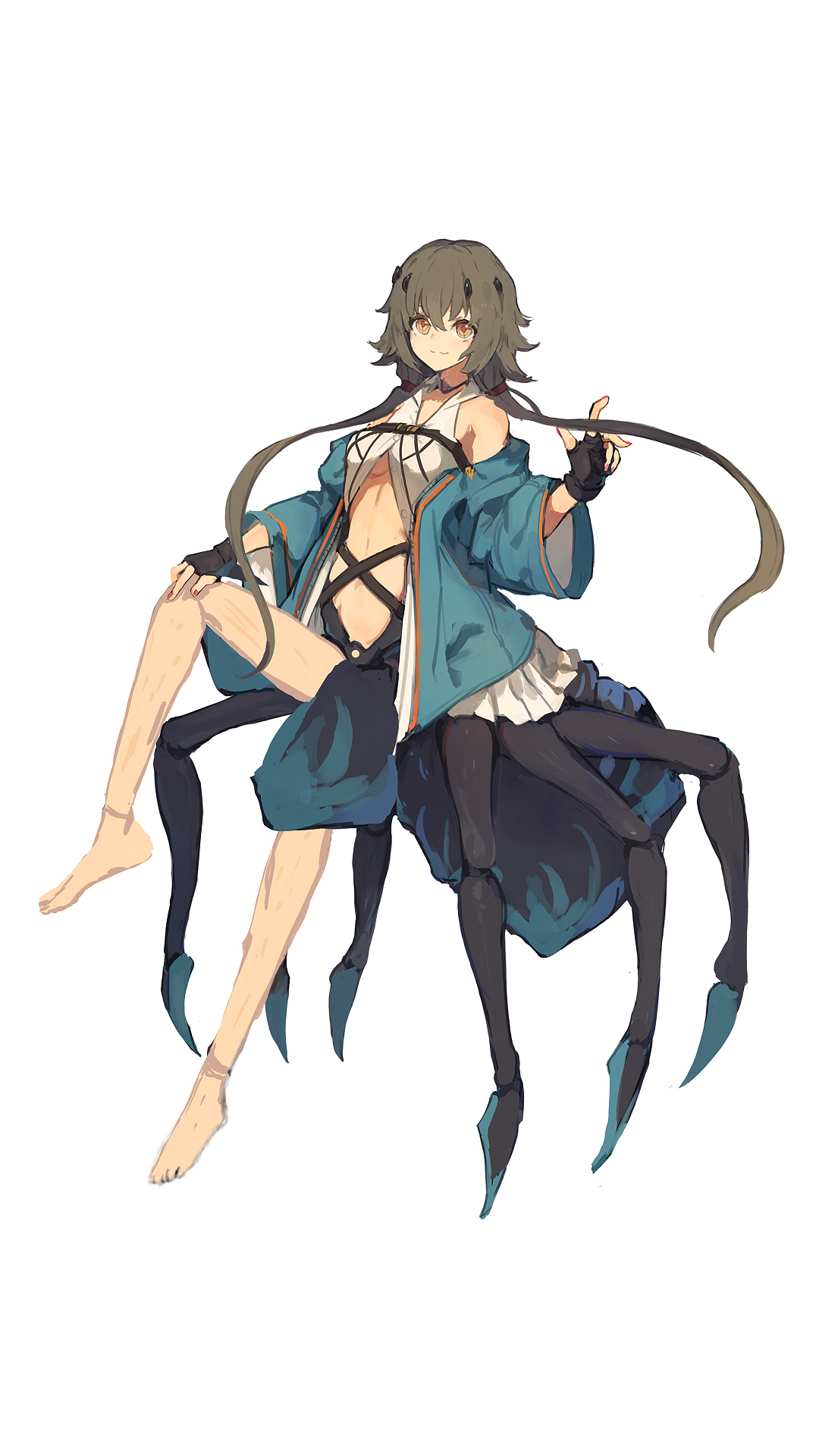 动漫人物立绘角色设计绘画参考素材