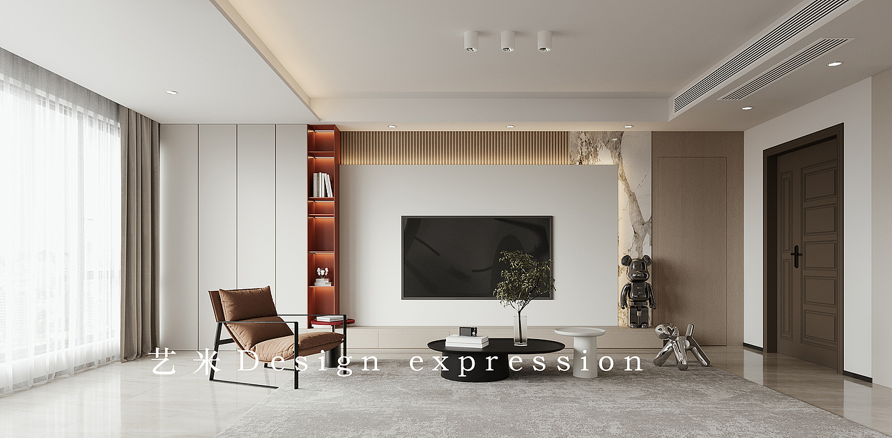 现代极简-艺米效果图