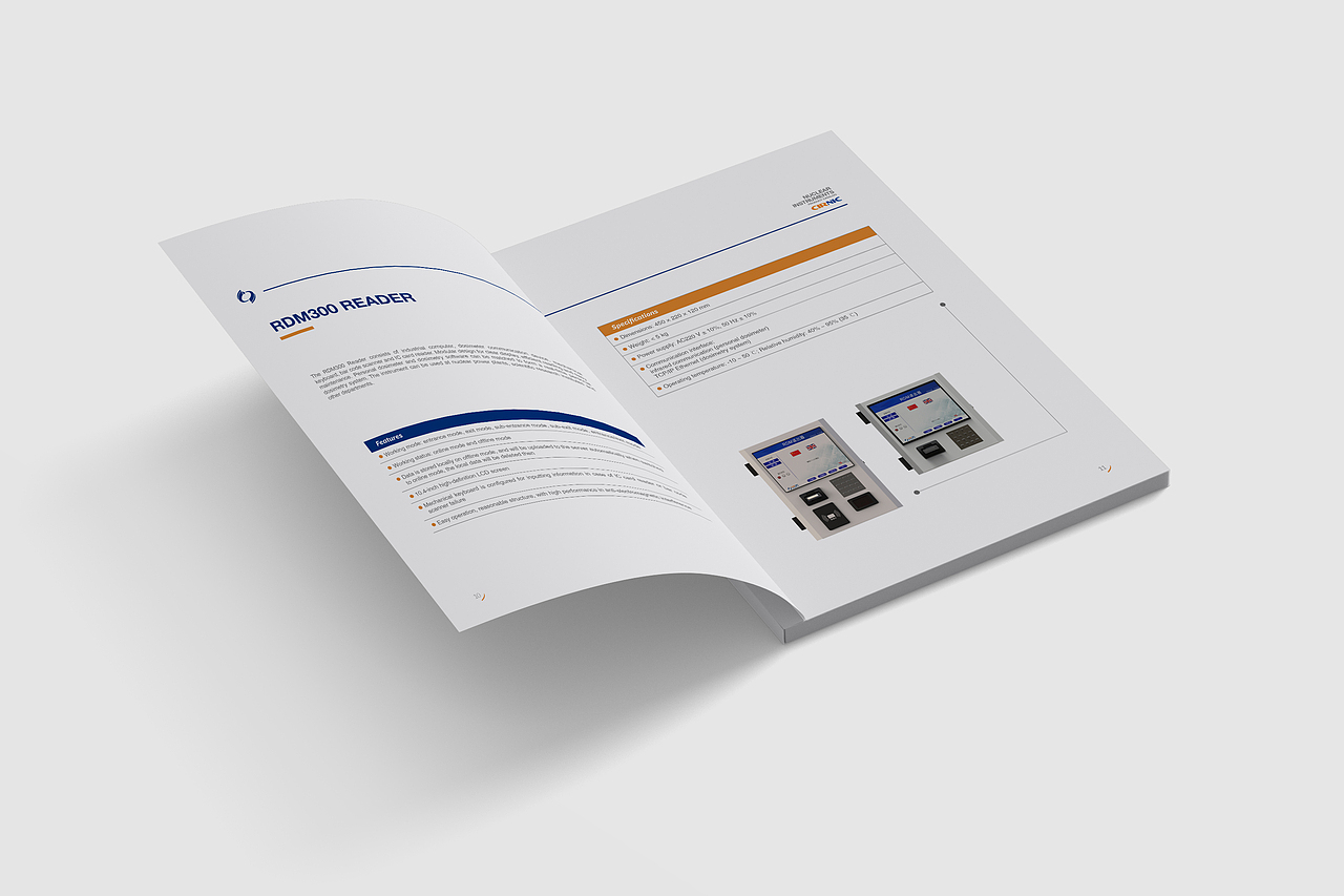 环境监测产品画册设计