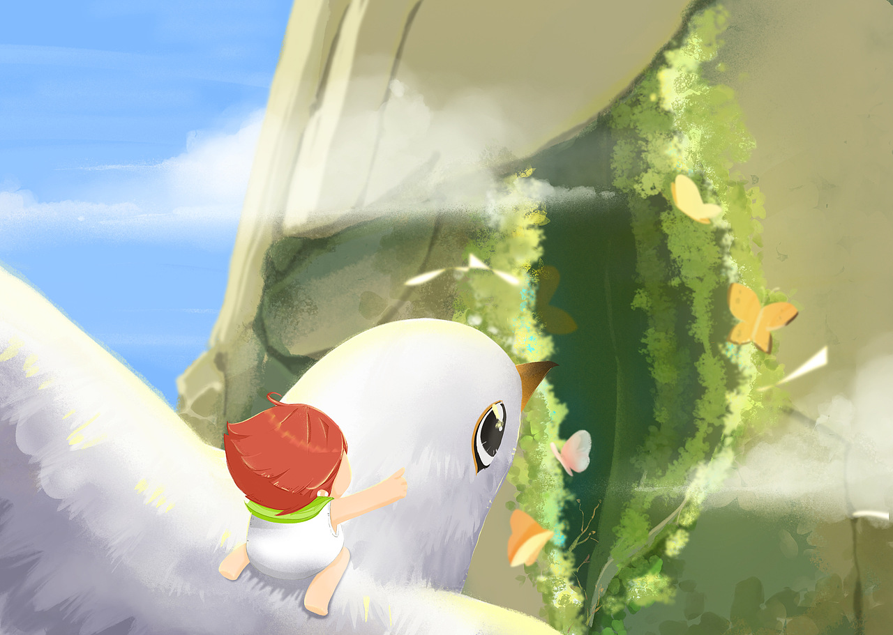 红豆豆的奇幻之旅（图ZMzE2NjIyMTk2） - 绘本 - 站酷设计师这很何里原创素材 - 站酷ZCOOL