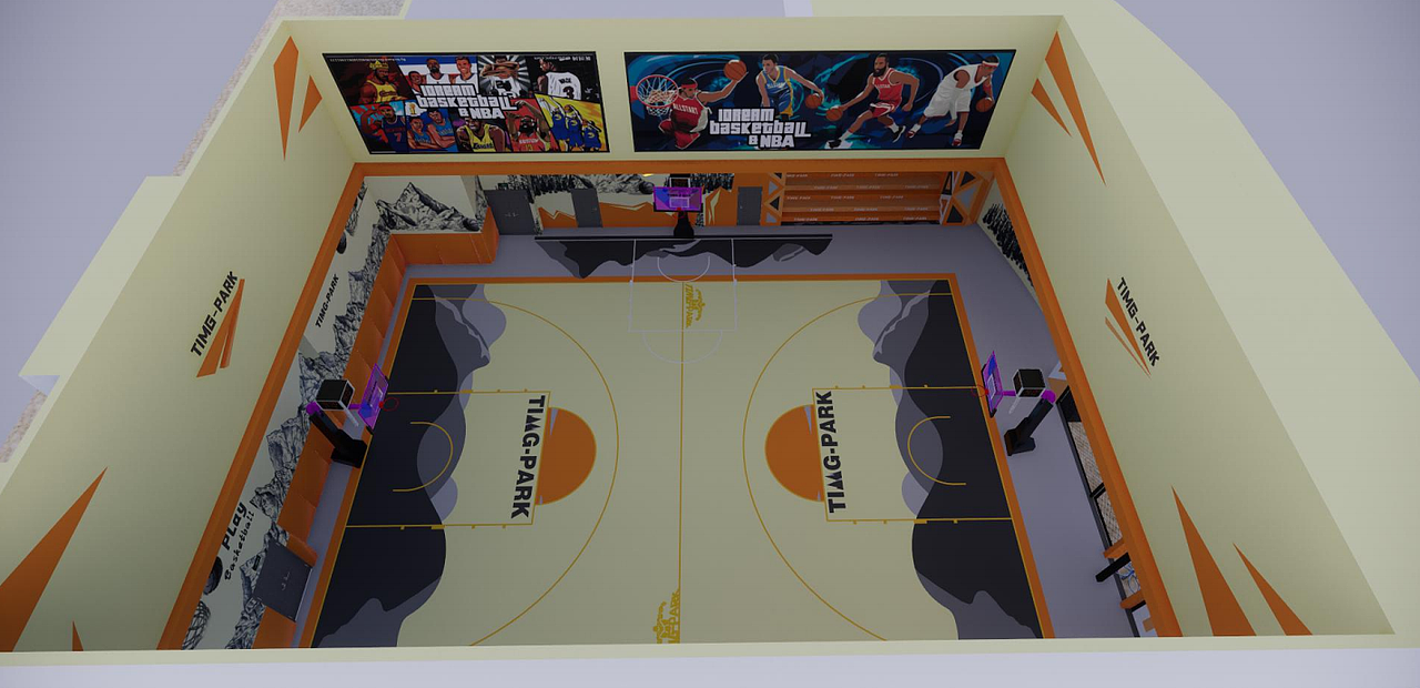 一些篮球馆设计方案