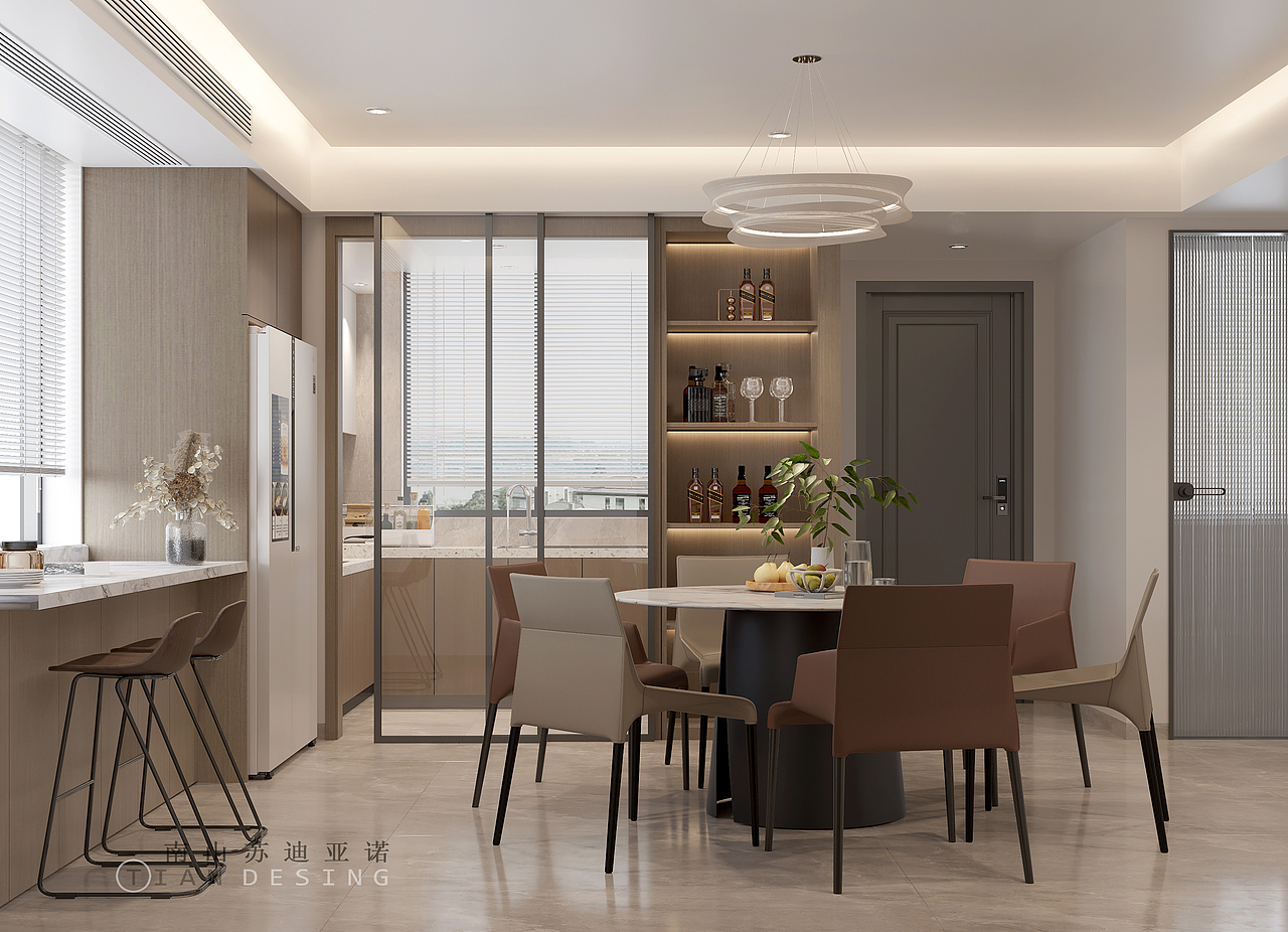 秋韵---现代风格（南山苏迪亚诺）（图ZMzY3MjYxNDg0） - 家装设计 - 站酷设计师设计师天亮原创素材 - 站酷ZCOOL