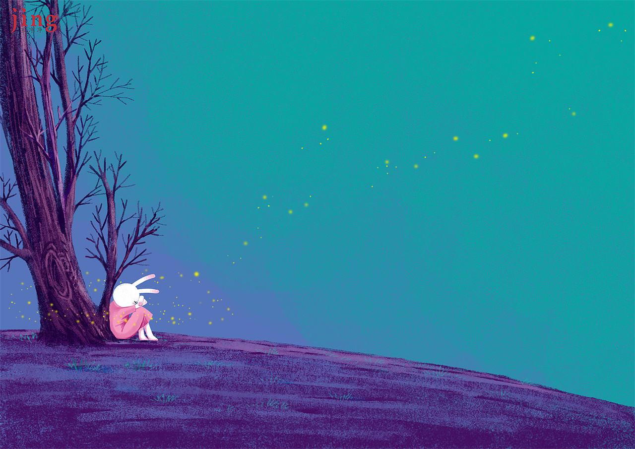 兔年插画合集 60幅艾玩兔横版壁纸插画（图ZMzEzNDI0NTM2） - 儿童插画 - 站酷设计师画儿晴天原创素材 - 站酷ZCOOL