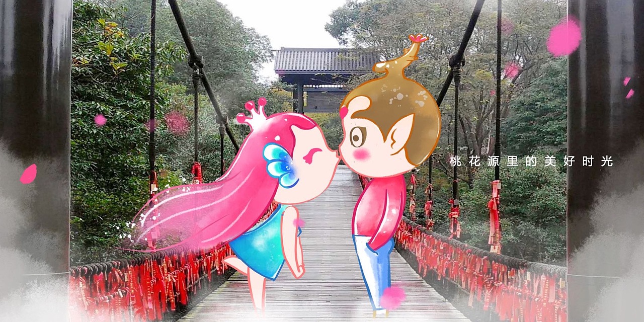 湖南省常德市桃花源景区IP形象（图ZMzMzMjUzMzEy） - IP形象 - 站酷设计师AugustDesign原创素材 - 站酷ZCOOL