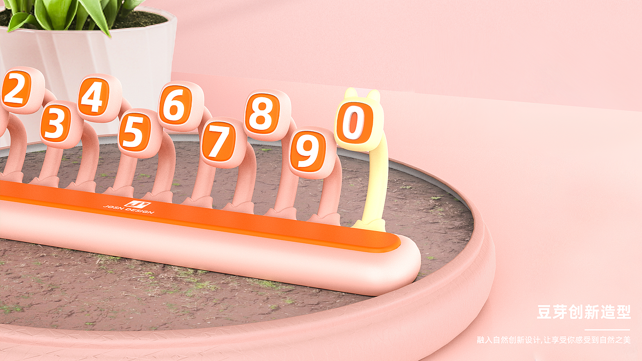 久形汽车×趣小豆临时停车号码牌（图ZMzA2NTE5NDI4） - 交通工具 - 站酷设计师佛山久形工业设计原创素材 - 站酷ZCOOL