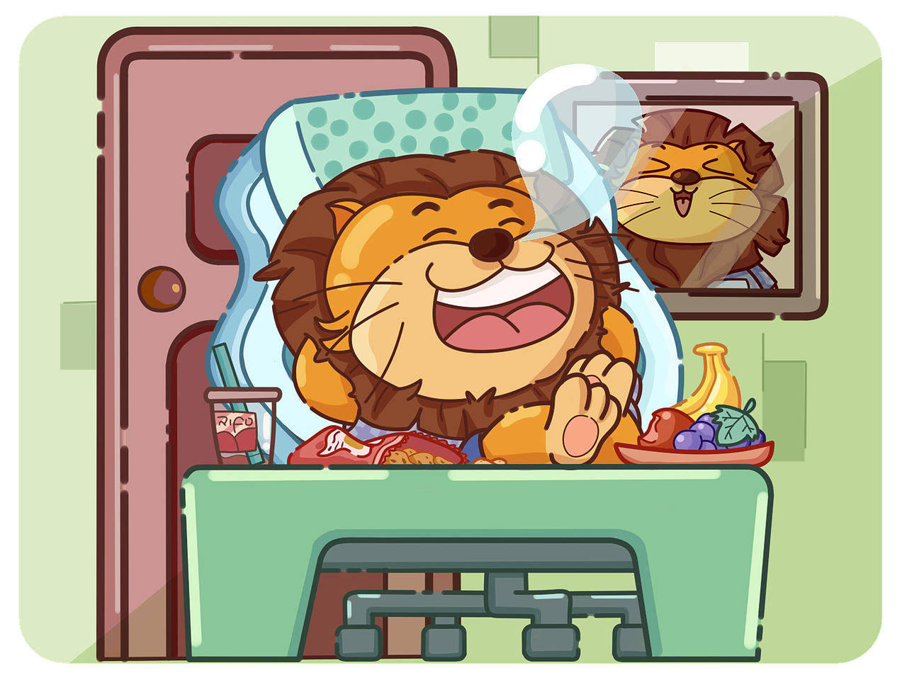 卡通形象设计-小狮子（图ZMzMwNjMzNTI0） - 创作习作 - 站酷设计师东了于原创素材 - 站酷ZCOOL