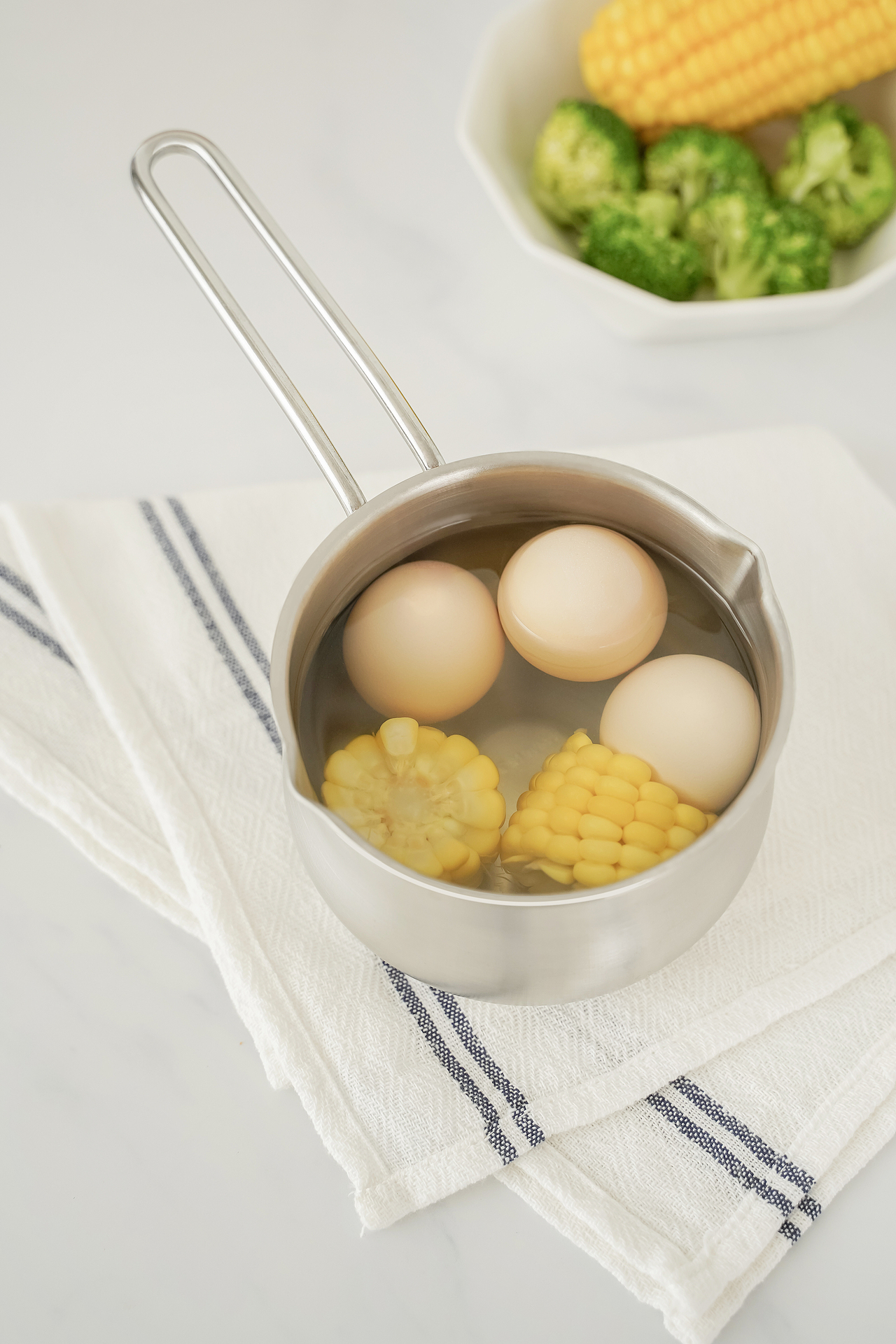 双口不锈钢奶锅