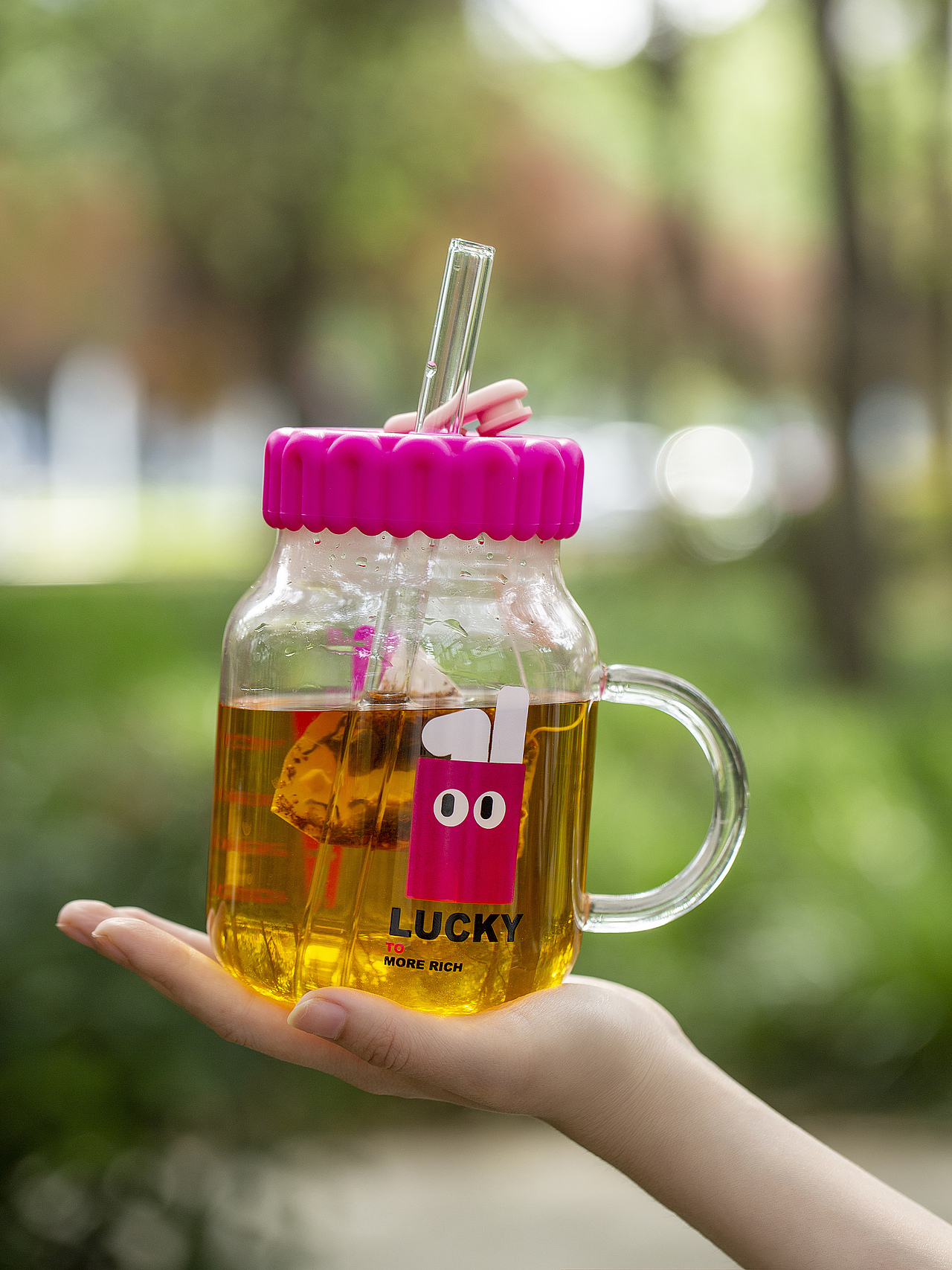 有间|迪乐贝尔潮玩双饮玻璃杯