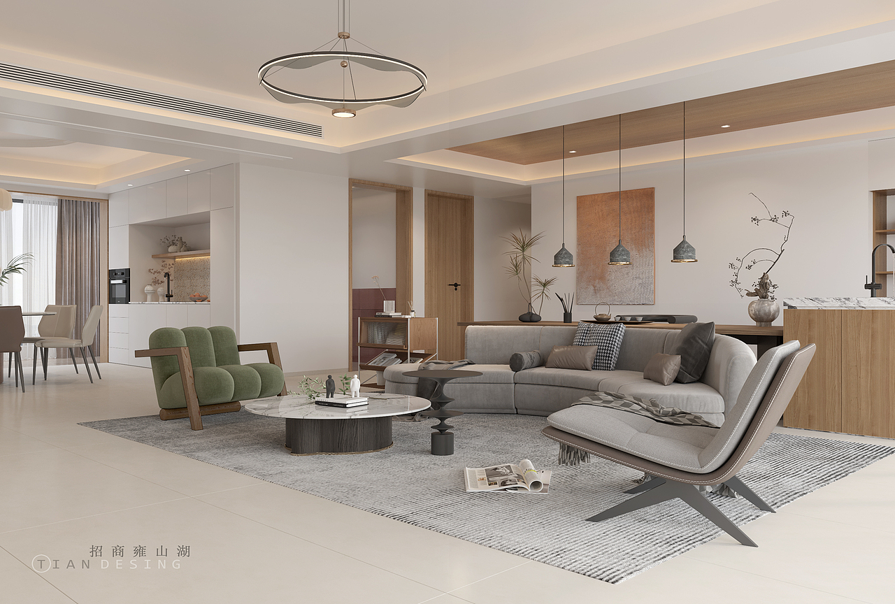 融融---法式现代（招商雍山湖）（图ZMzYxNTI4NDc2） - 家装设计 - 站酷设计师设计师天亮原创素材 - 站酷ZCOOL