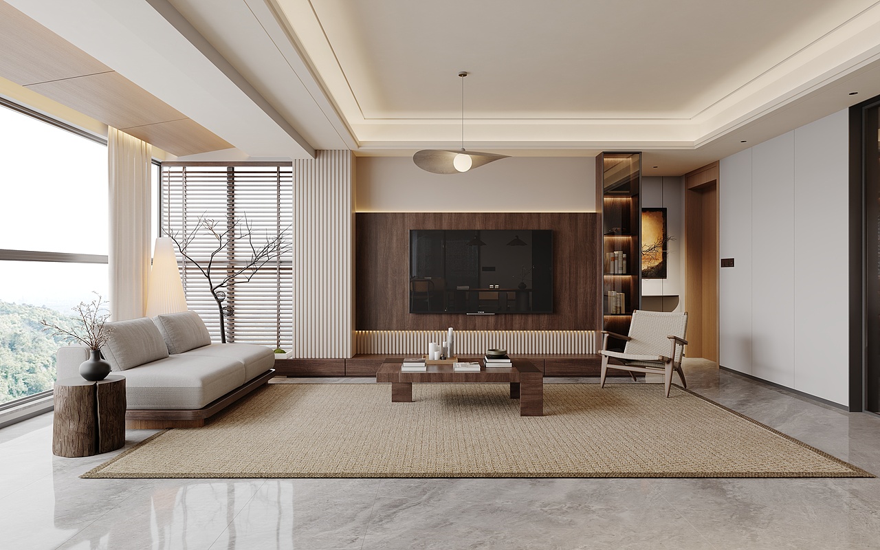 最近渲染 现代中古