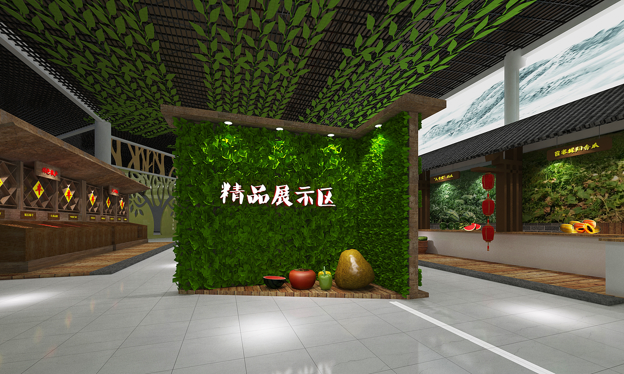 展示云 | 农耕博物馆（图ZMzA0Mzk4MjI4） - 建筑设计 - 站酷设计师展示云空间设计原创素材 - 站酷ZCOOL