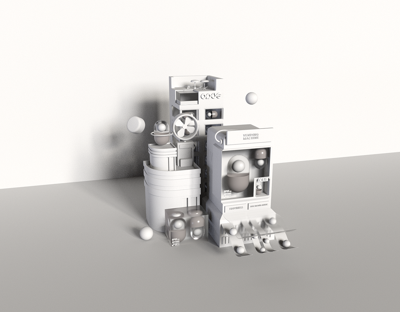 C4D建模（图ZMzM1NDg4MTA0） - 场景 - 站酷设计师GGty32原创素材 - 站酷ZCOOL