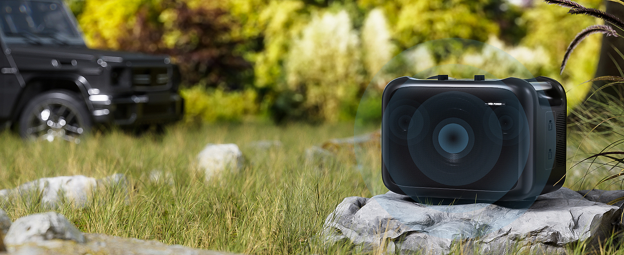 工作渲染·户外音响-户外应急电源