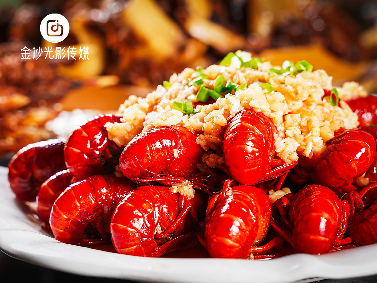 武汉美食拍摄卤菜大骨头基围虾腊鱼串串图片美食摄影