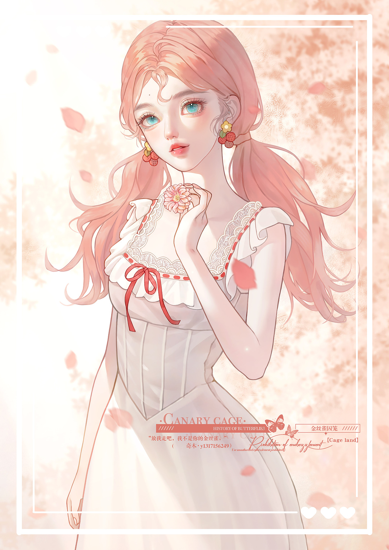 女孩插画（图ZMzcwNzgwMzI4） - 创作习作 - 站酷设计师尤铃奇木原创素材 - 站酷ZCOOL