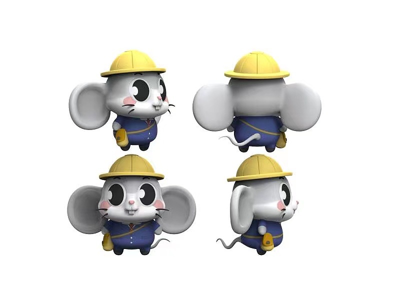 鼠年IP鼠小心（图ZMzA1NTU5MTQ0） - 其他动漫 - 站酷设计师南孔徐明潮流IP原创素材 - 站酷ZCOOL