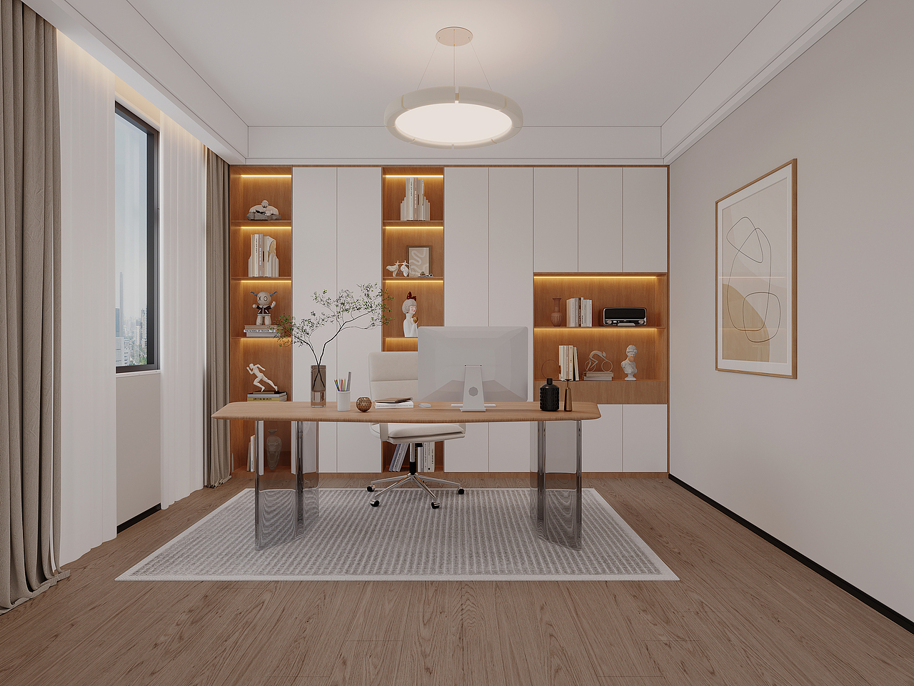 现代简约风:简单 · 干净!