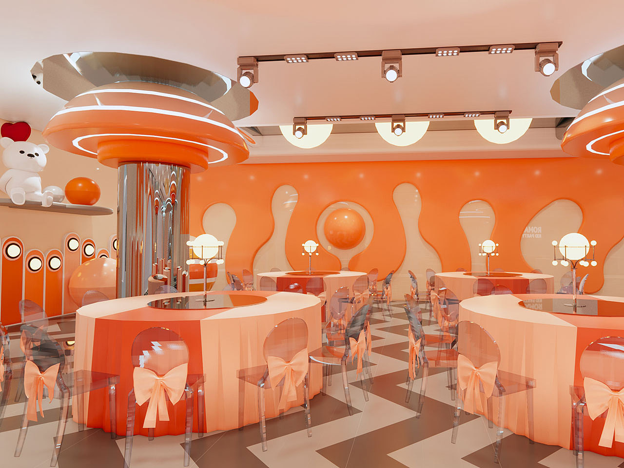 罗曼里 | 仪式感满满的儿童派对房（图ZMzQ4Nzk5MTg4） - 商业空间设计 - 站酷设计师SURP_DESIGN原创素材 - 站酷ZCOOL