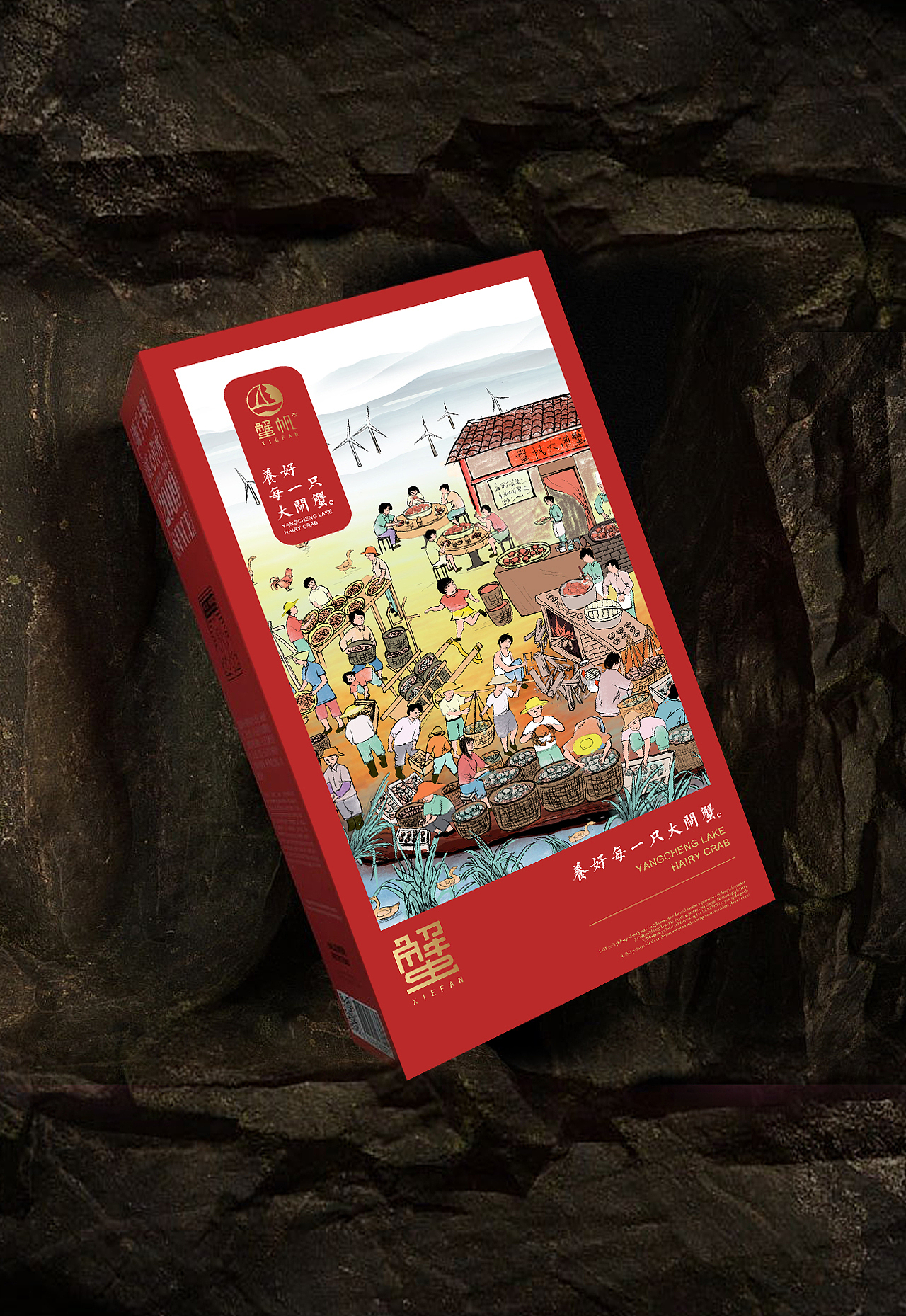 锋范X阳澄湖大闸蟹包装设计