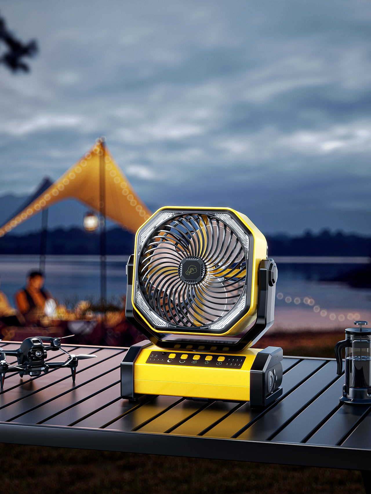 最近的一些风扇渲染