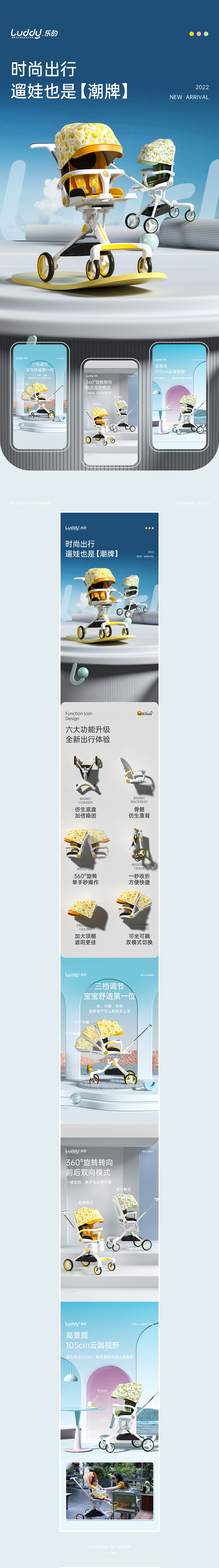 儿童三轮车和遛娃神器（图ZMzEzMzMwNjAw） - 电商 - 站酷设计师盘林西尼原创素材 - 站酷ZCOOL