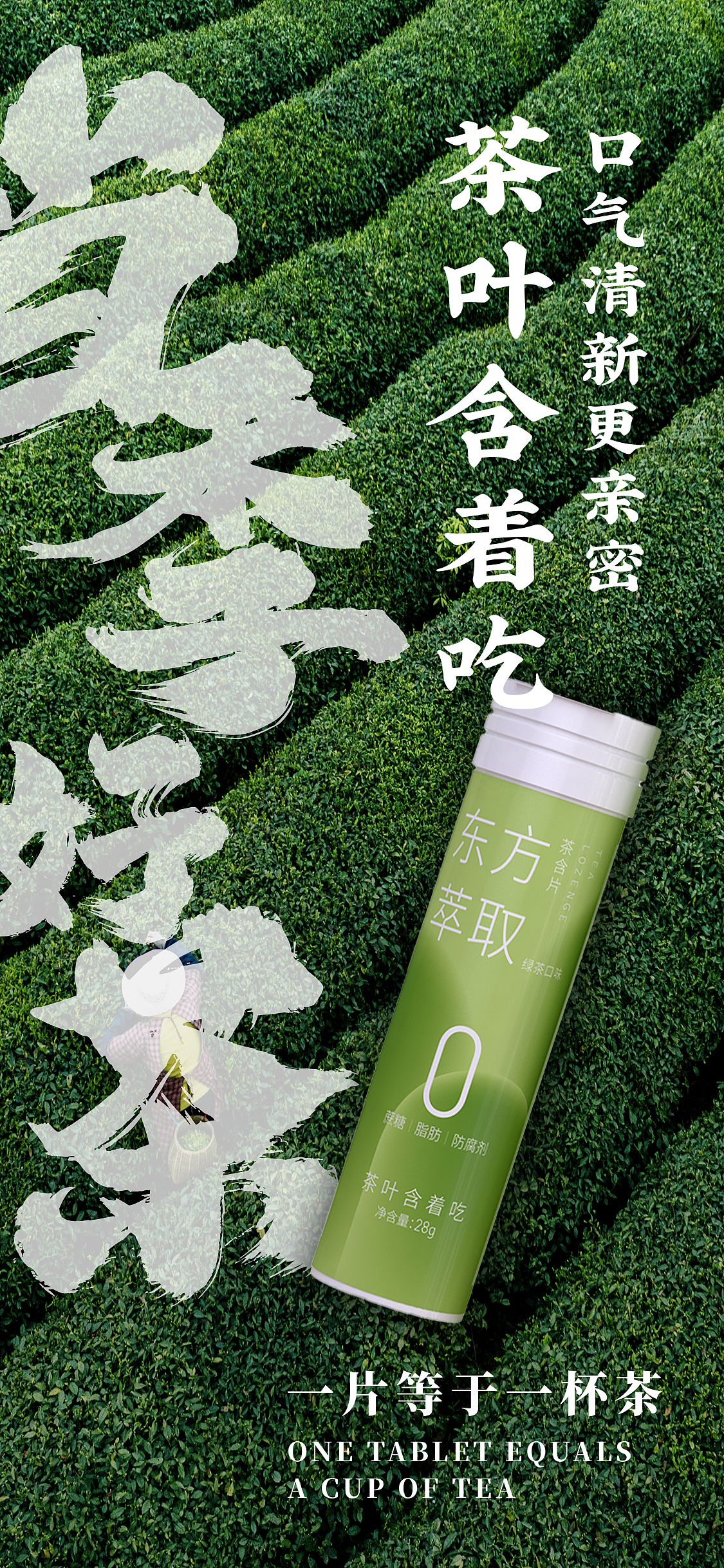 茶含片包装设计