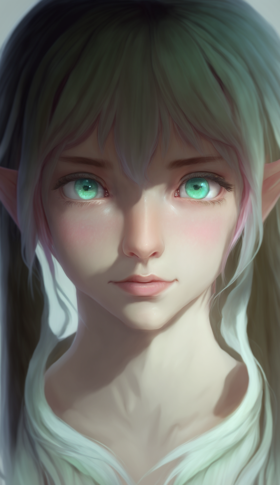 【AI绘画】精灵的眼睛