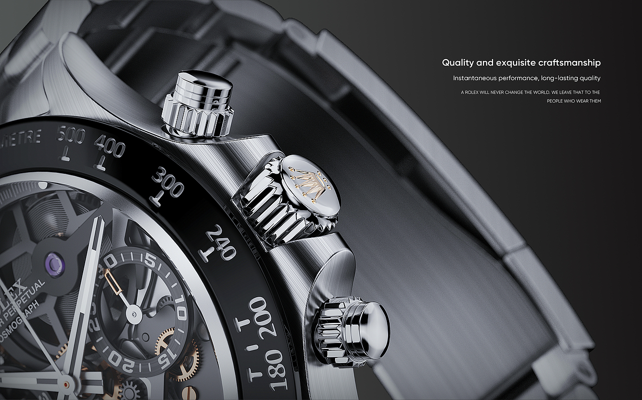 2023 KeyShot 手表渲染