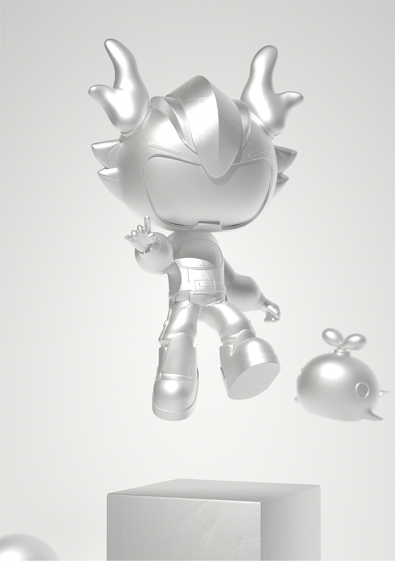 龙潜潜 品牌ip设计 数字艺术藏品 主题设计 Hellolink