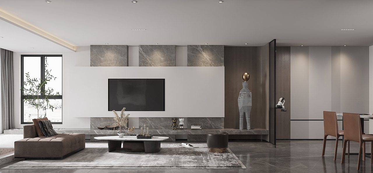 济宁绿地柏仕晶舍装修效果图