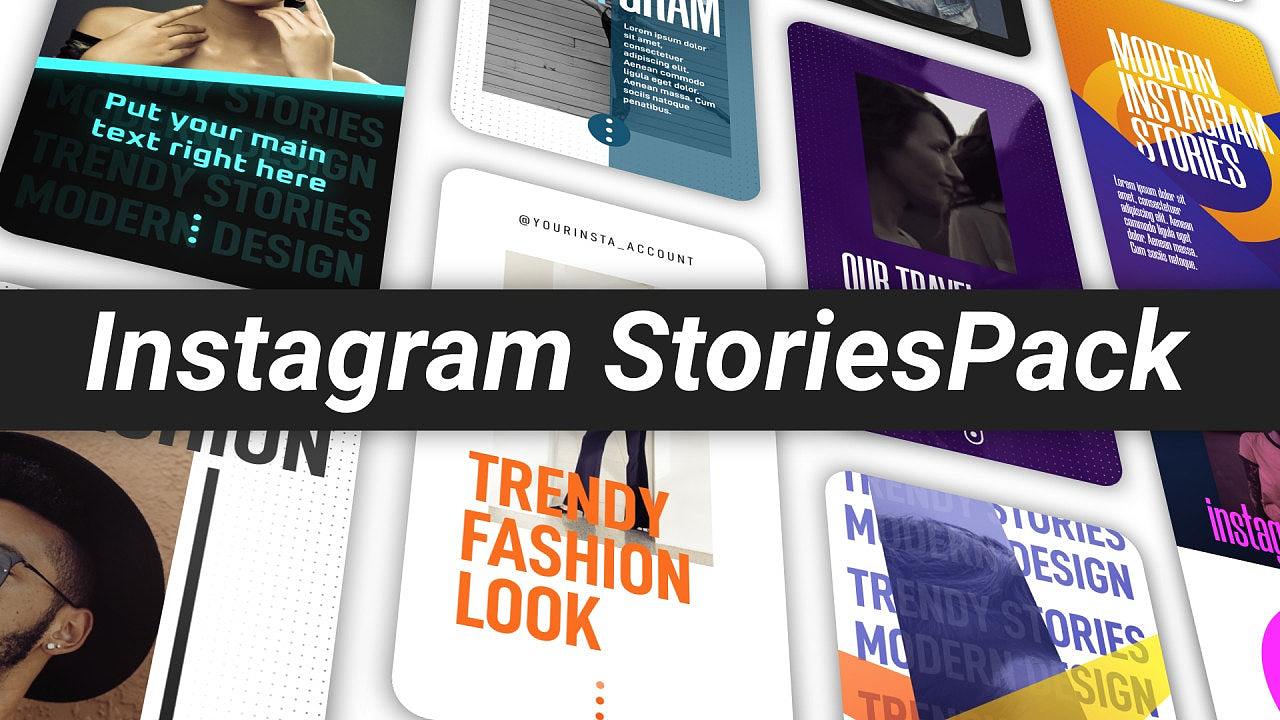 PR模板 | 竖屏创意动画标题展示时尚运动美食度假