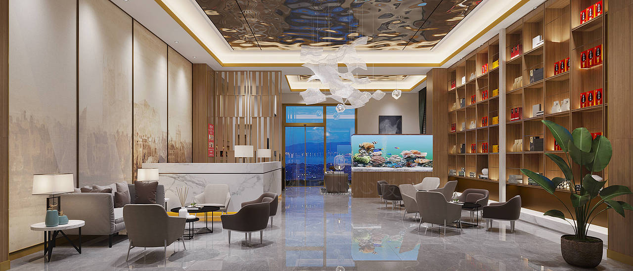 酒店大堂,这样设计才高逼格!