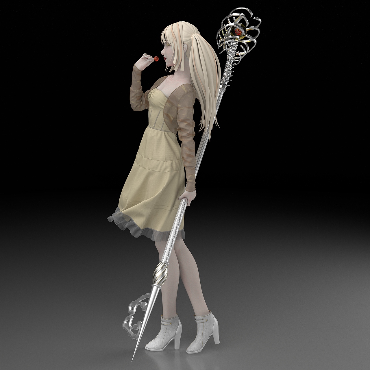 环 3d 建模 手办 原型