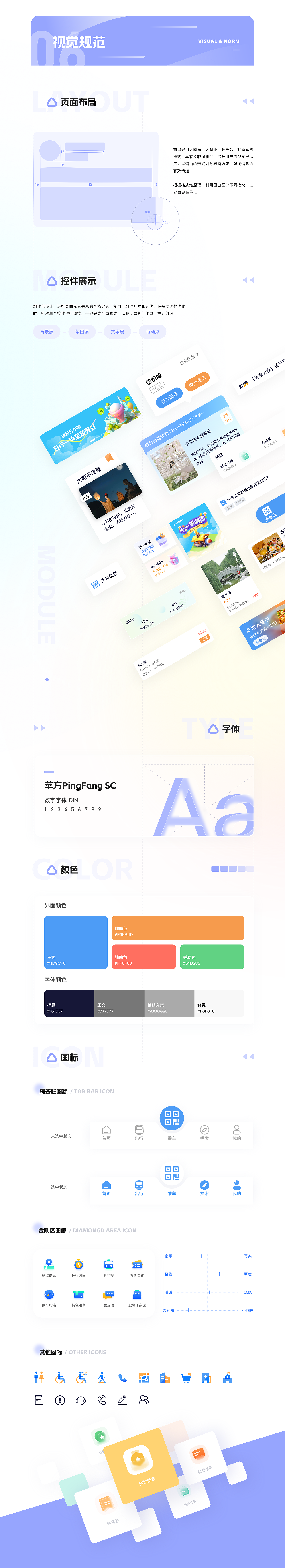 西安地铁 App改版 | UI设计（图ZMzUzMTk1NTI0） - 软件界面 - 站酷设计师落落哎原创素材 - 站酷ZCOOL