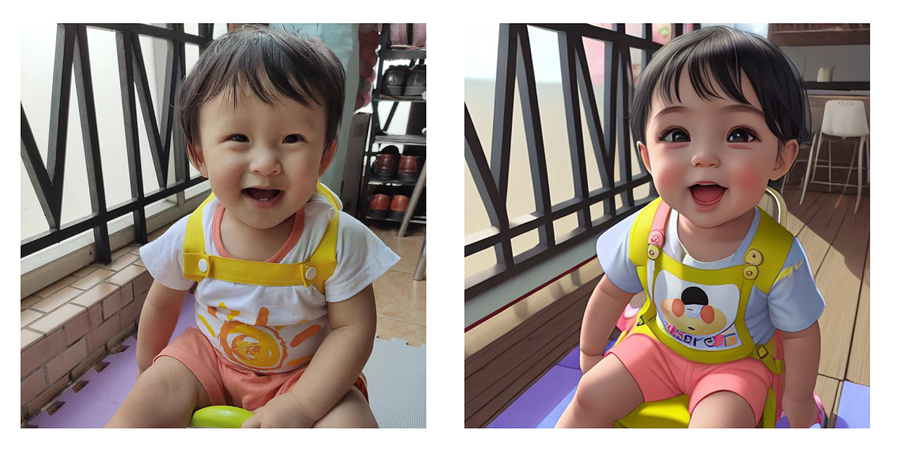 真人图生图绘画1