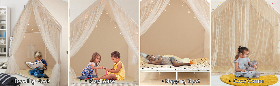 儿童帐篷亚马逊主图A+设计