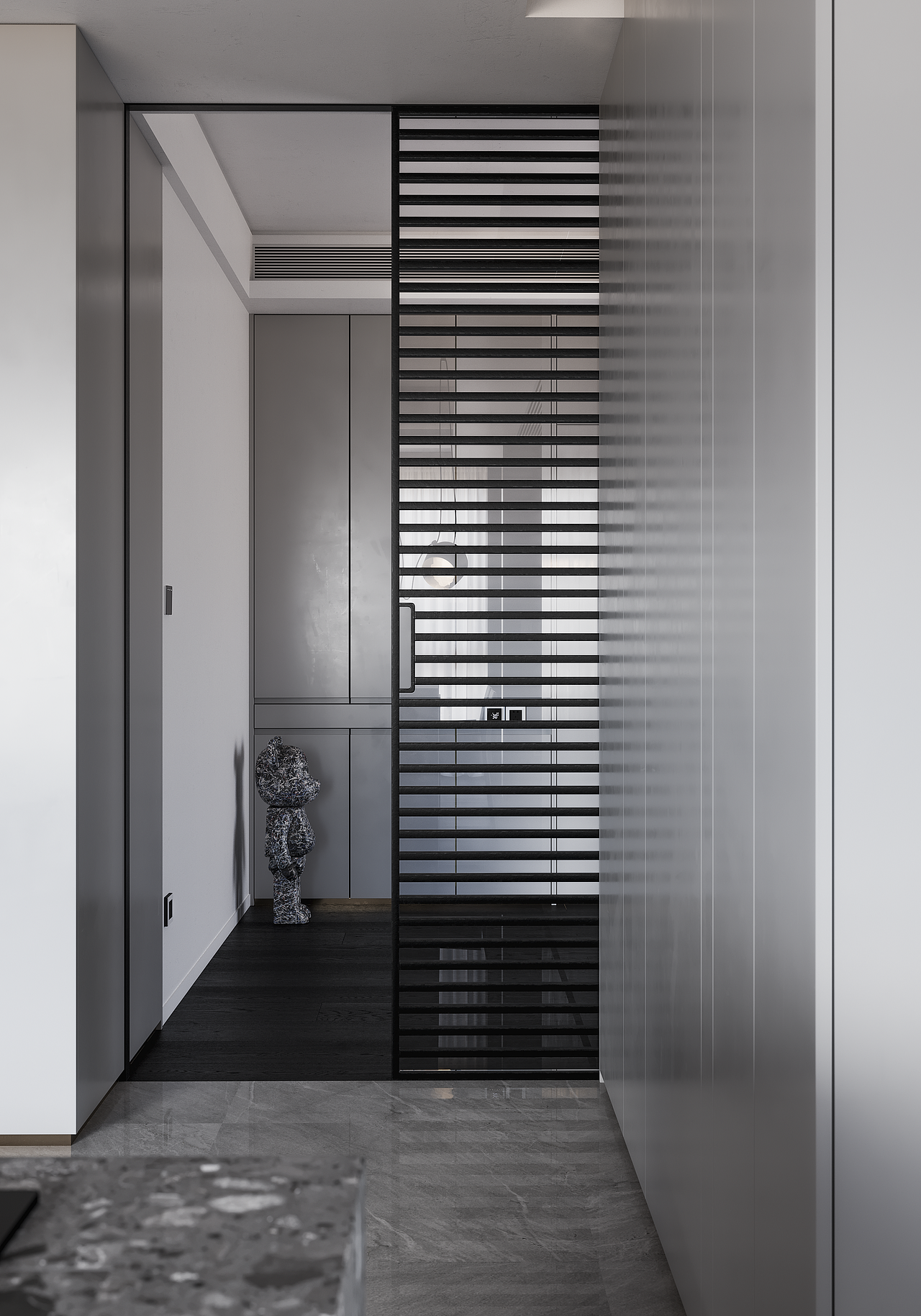 渲染作品丨Corona-简约大平层