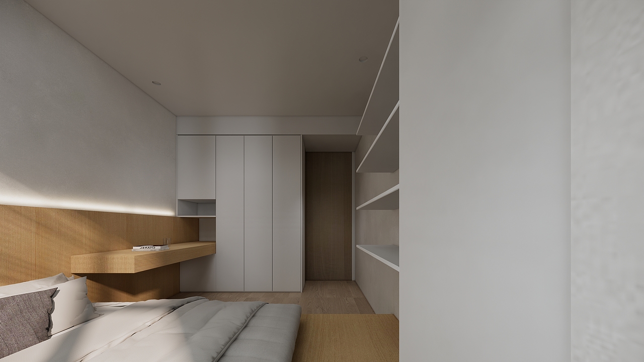 N E I 以 内 新 作 | 80后极简住宅"琚 所"（图ZMzA5NDYzNzEy） - 家装设计 - 站酷设计师NEI以内设计原创素材 - 站酷ZCOOL