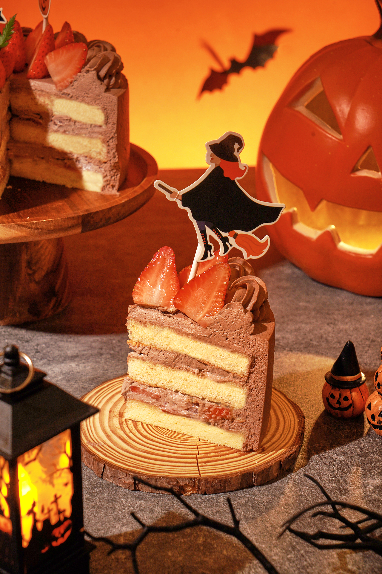 圣诞节万圣节氛围蛋糕拍摄（图ZMzUyNDYwNjY4） - 产品摄影 - 站酷设计师盛関原创素材 - 站酷ZCOOL