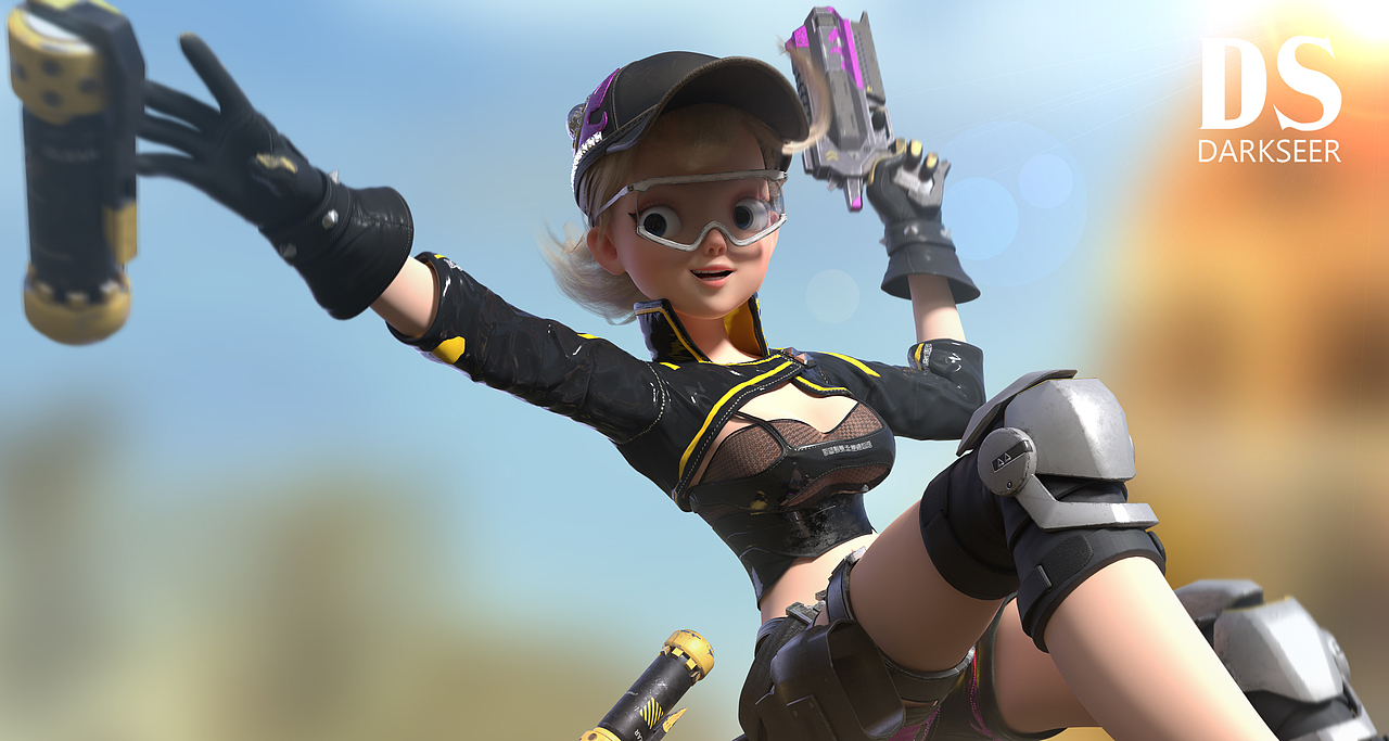 合金弹头吉尔米（图ZMzQxNzM2OTc2） - 商业插画 - 站酷设计师Darkseer原创素材 - 站酷ZCOOL