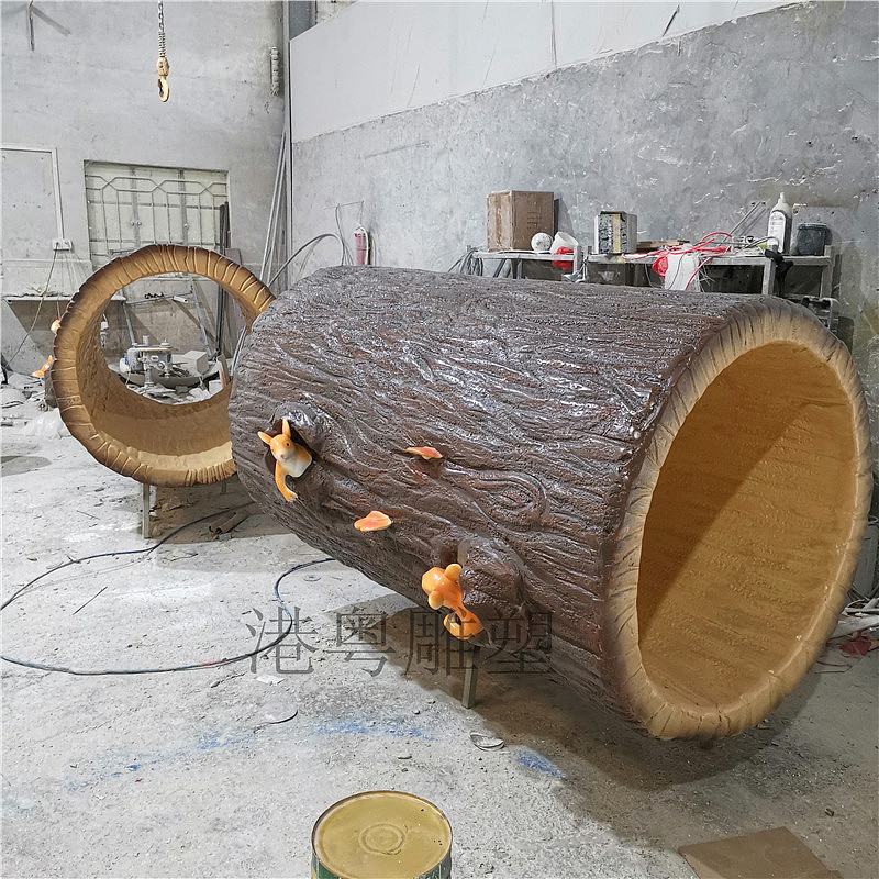 仿真树洞造型校园幼儿园游乐场玩耍装饰景点装饰雕塑