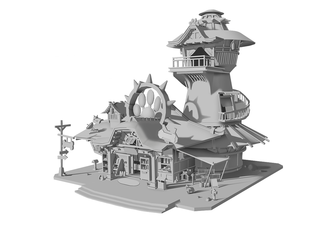 宠物店（图ZMzA1NzY0MzUy） - 概念设定 - 站酷设计师炖只大鹅原创素材 - 站酷ZCOOL