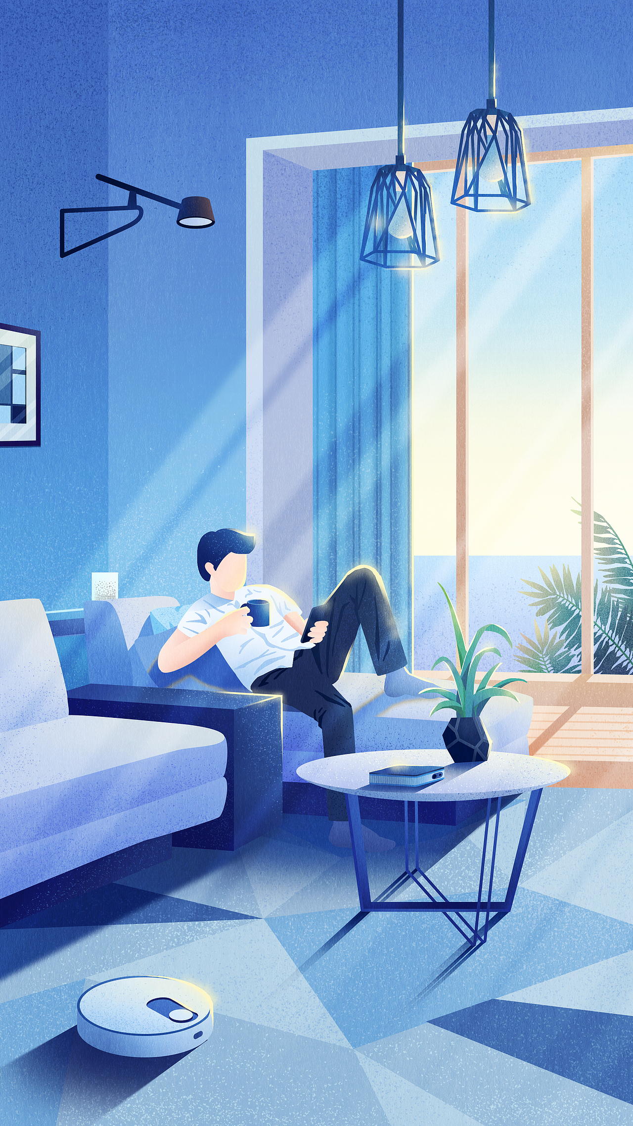 家居趋势系列海报——人工智能发明家(图ZMzI1NzI2NTgw) - 创作习作 - 站酷设计师落夏特欣原创素材 - 站酷ZCOOL